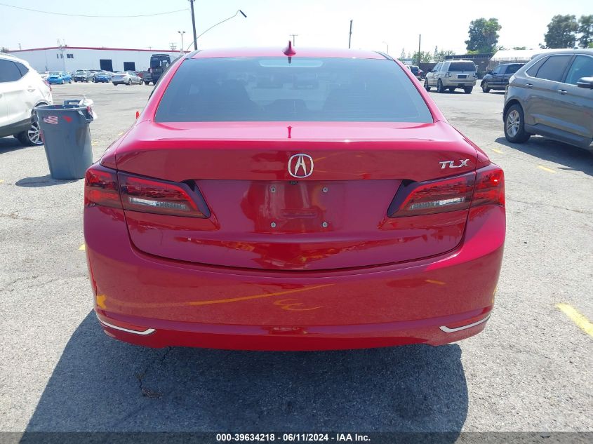 2017 Acura Tlx Technology Package VIN: 19UUB1F59HA010070 Lot: 39634218