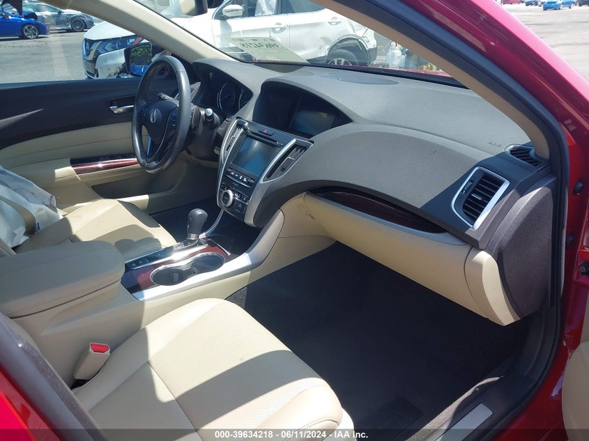 2017 Acura Tlx Technology Package VIN: 19UUB1F59HA010070 Lot: 39634218