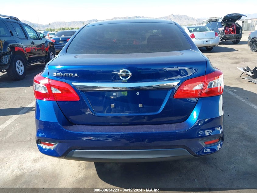 2018 Nissan Sentra S VIN: 3N1AB7AP9JY212411 Lot: 39634223