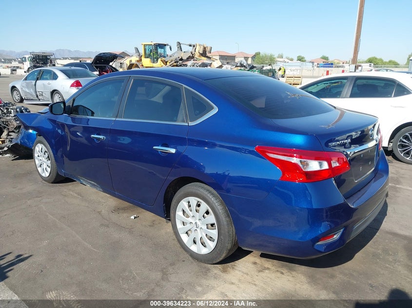 VIN 3N1AB7AP9JY212411 2018 NISSAN SENTRA S