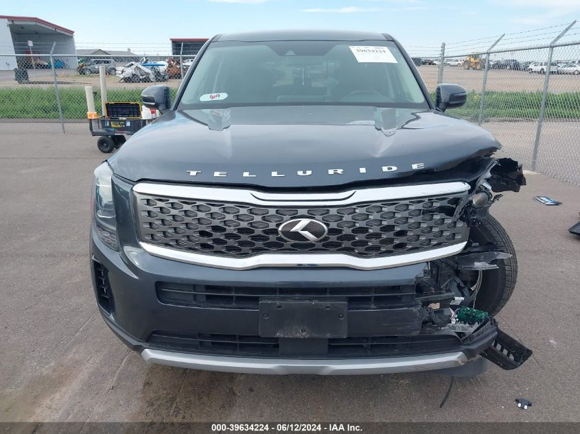 2020 Kia Telluride Lx VIN: 5XYP2DHC0LG010945 Lot: 39634224