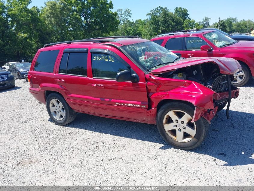 2003 Jeep Grand Cherokee Limited VIN: 1J4GW58N33C532379 Lot: 39634230