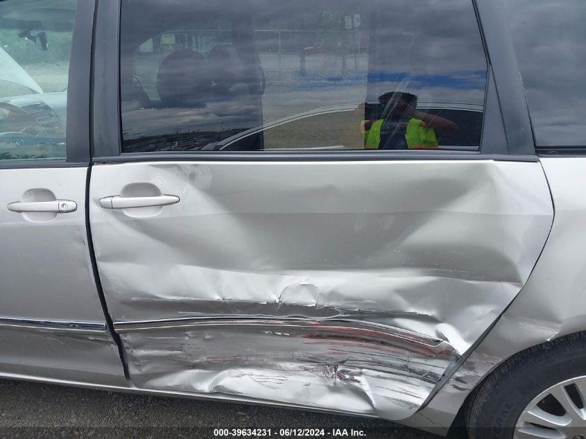 2007 Toyota Sienna Xle Limited VIN: 5TDZK22C07S001547 Lot: 39634231