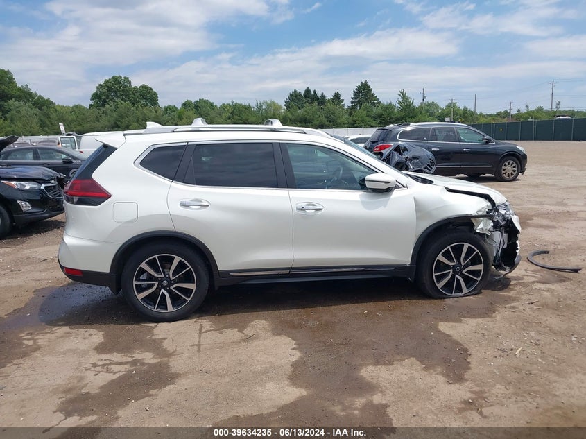 2019 Nissan Rogue Sl VIN: 5N1AT2MV3KC734965 Lot: 39634235