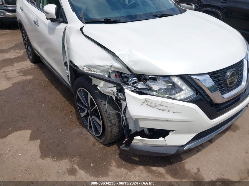 2019 Nissan Rogue Sl VIN: 5N1AT2MV3KC734965 Lot: 39634235