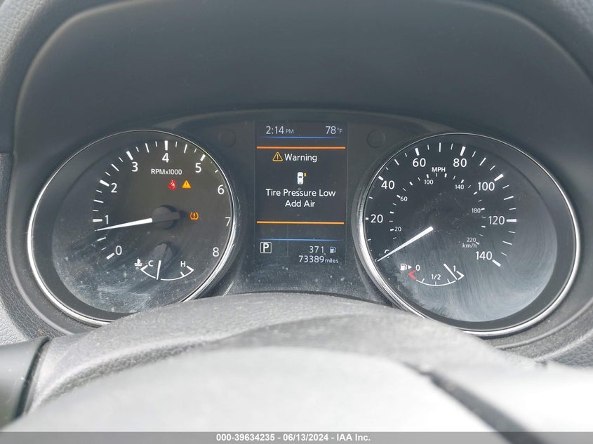 2019 Nissan Rogue Sl VIN: 5N1AT2MV3KC734965 Lot: 39634235