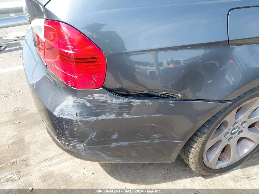 2007 BMW 335I VIN: WBAVB73547PA88696 Lot: 39634243