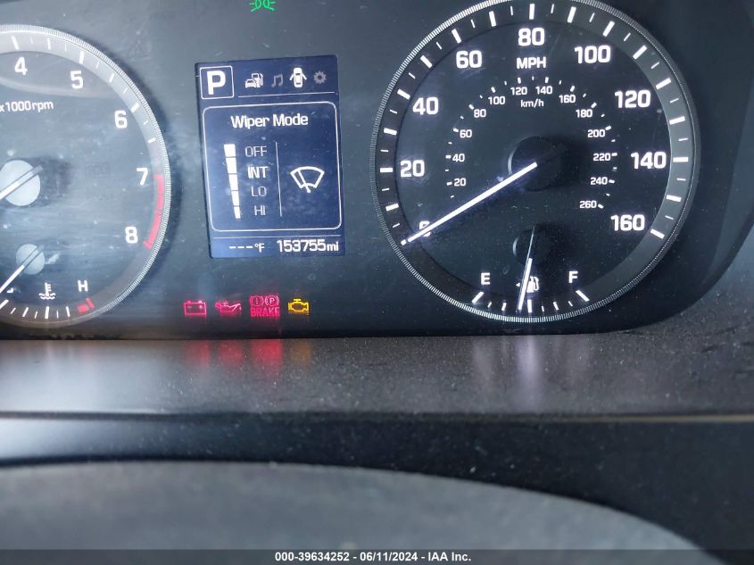 2016 Hyundai Sonata Se VIN: 5NPE24AFXGH373053 Lot: 39634252