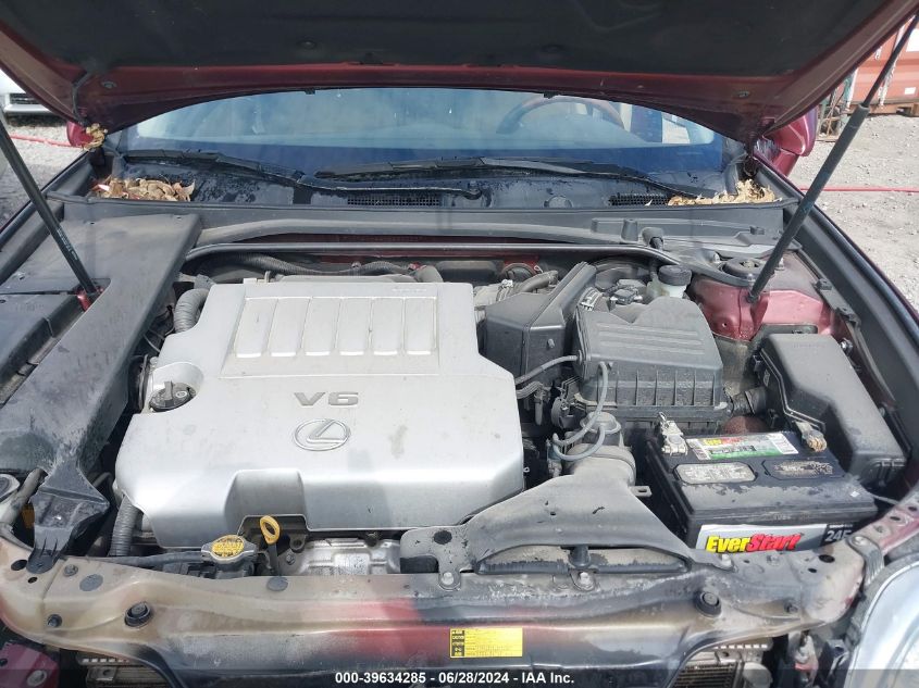 2008 Lexus Es 350 VIN: JTHBJ46GX82233237 Lot: 39634285