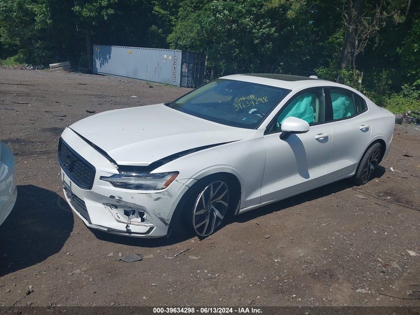 VIN 7JRA22TK4LG072176 2020 VOLVO S60 T6 MOMENTUM