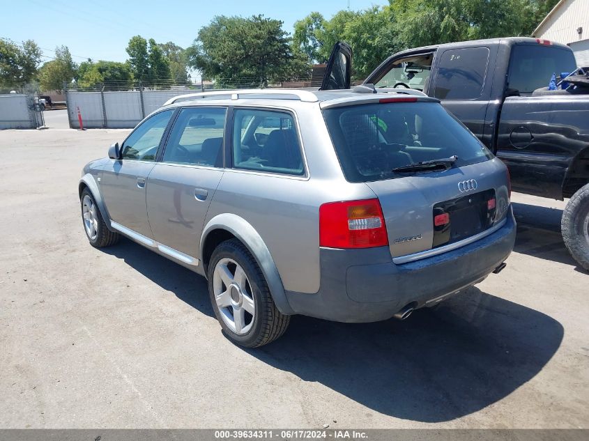 2004 Audi Allroad 2.7T VIN: WA1YD64B44N080721 Lot: 39634311