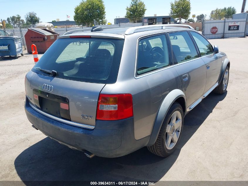 2004 Audi Allroad 2.7T VIN: WA1YD64B44N080721 Lot: 39634311