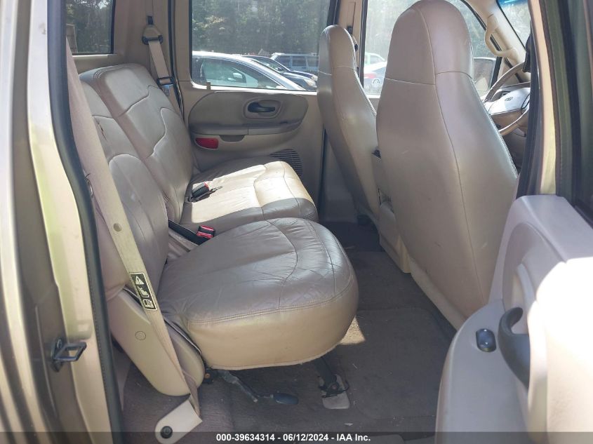 2001 Ford F-150 Harley-Davidson Edition/King Ranch Edition/Lariat/Xlt VIN: 1FTRW07LX1KE62108 Lot: 39634314