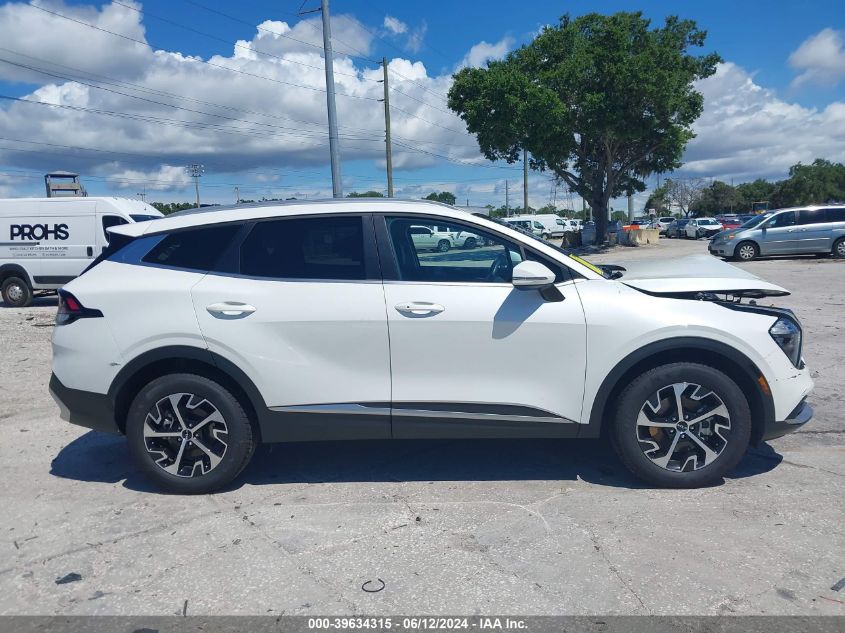 2023 Kia Sportage Hybrid Ex VIN: KNDPVCAG2P7084997 Lot: 39634315