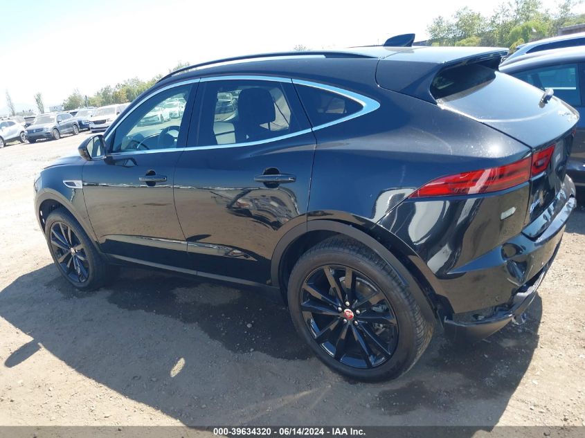 2022 Jaguar E-Pace Se P250 Awd Automatic VIN: SADFP2FX9N1030657 Lot: 39634320