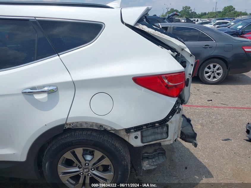2014 Hyundai Santa Fe Sport 2.4L VIN: 5XYZU3LB1EG156625 Lot: 39634322