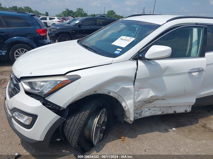 2014 Hyundai Santa Fe Sport 2.4L VIN: 5XYZU3LB1EG156625 Lot: 39634322