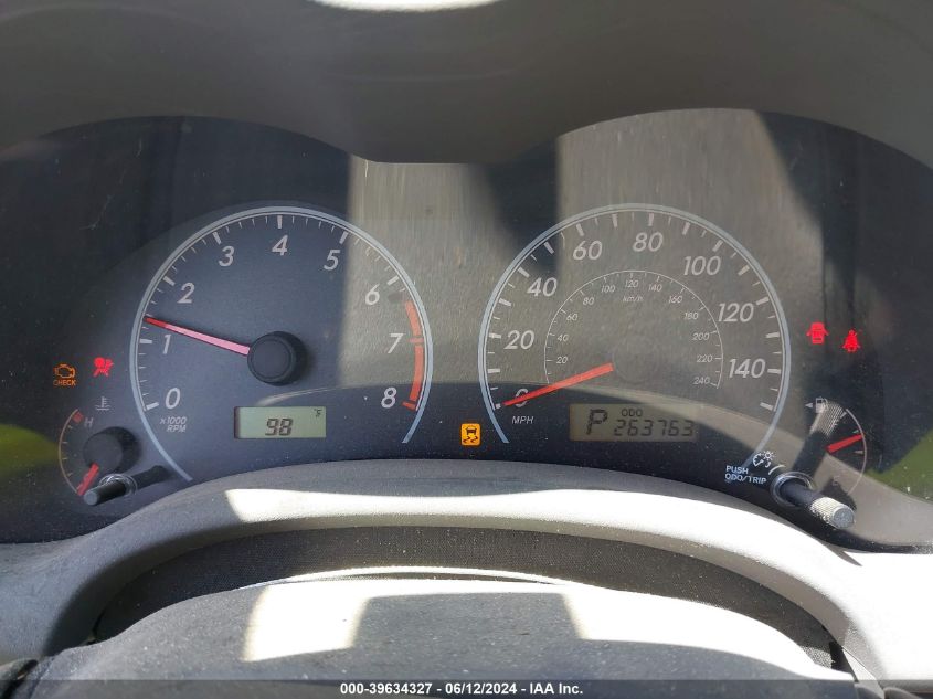 2010 Toyota Corolla Le VIN: 1NXBU4EE7AZ363717 Lot: 39634327