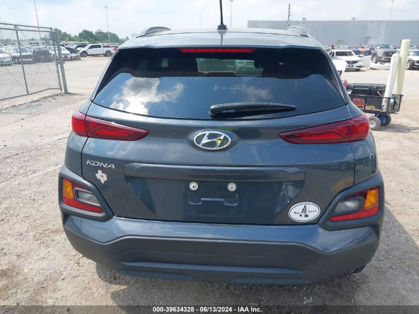 2021 Hyundai Kona Sel VIN: KM8K22AA6MU738885 Lot: 39634328