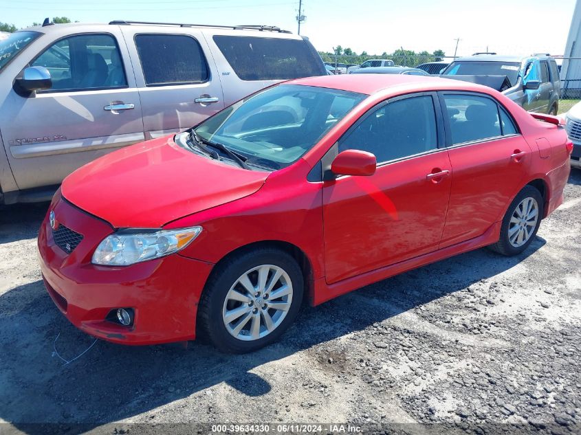 2T1BU4EE8AC465822 | 2010 TOYOTA COROLLA