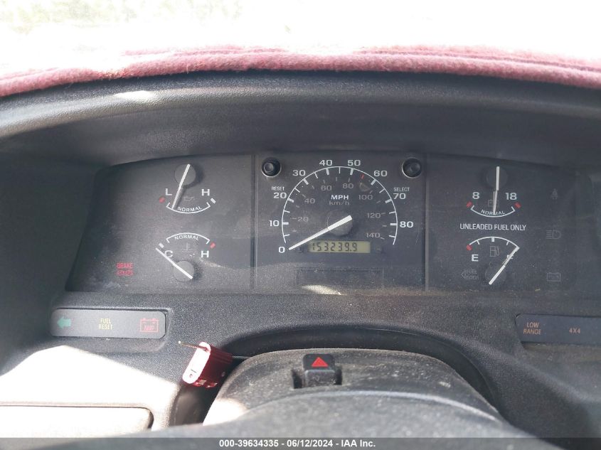 1994 Ford F150 VIN: 1FTDF15Y2RNA36597 Lot: 39634335