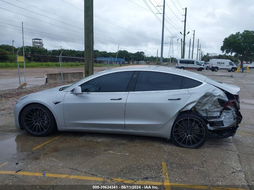 2018 Tesla Model 3 Long Range/Mid Range VIN: 5YJ3E1EA7JF060799 Lot: 39634341