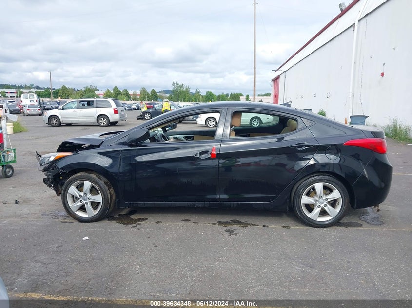 2013 Hyundai Elantra Gls VIN: KMHDH4AE6DU990948 Lot: 39634348