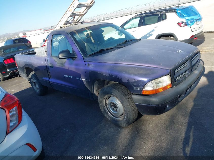 1999 Dodge Dakota Slt/Sport VIN: 1B7FL26X9XS194821 Lot: 39634366