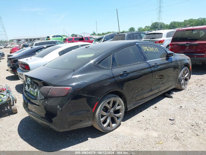 2015 Chrysler 200 S VIN: 1C3CCCBB0FN550867 Lot: 39634379