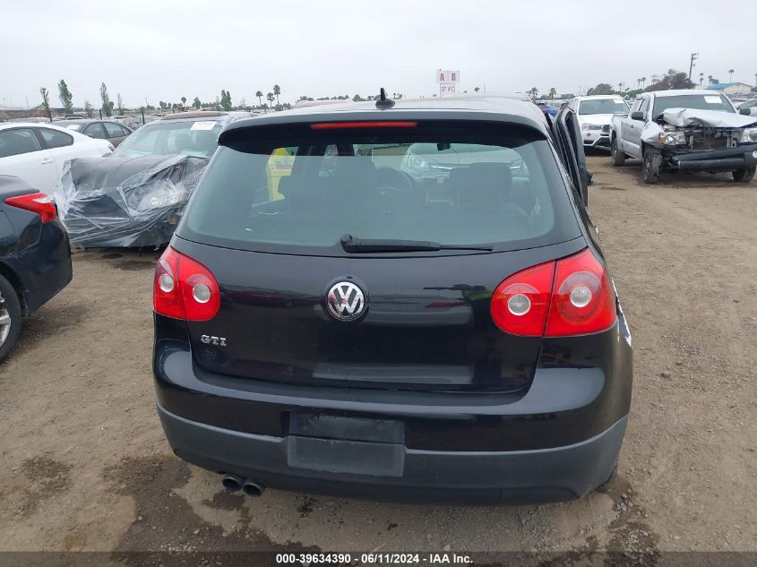 2009 Volkswagen Gti 4-Door VIN: WVWHD71K69W148342 Lot: 39634390