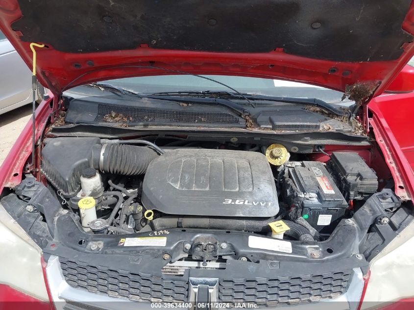 2013 Dodge Grand Caravan Sxt VIN: 2C4RDGCG9DR791153 Lot: 39634400