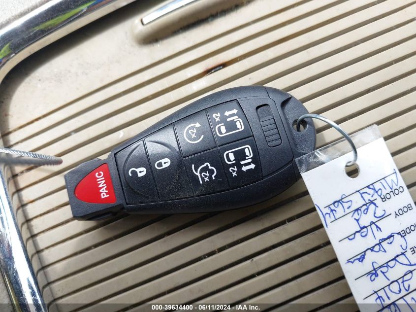 2013 Dodge Grand Caravan Sxt VIN: 2C4RDGCG9DR791153 Lot: 39634400