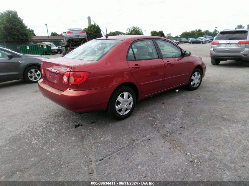 2005 Toyota Corolla Le VIN: 2T1BR30E95C465336 Lot: 39634411