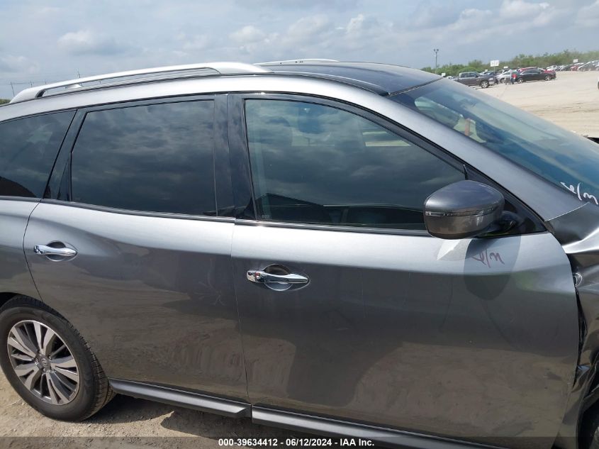 2020 Nissan Pathfinder Sv 2Wd VIN: 5N1DR2BN7LC599151 Lot: 39634412