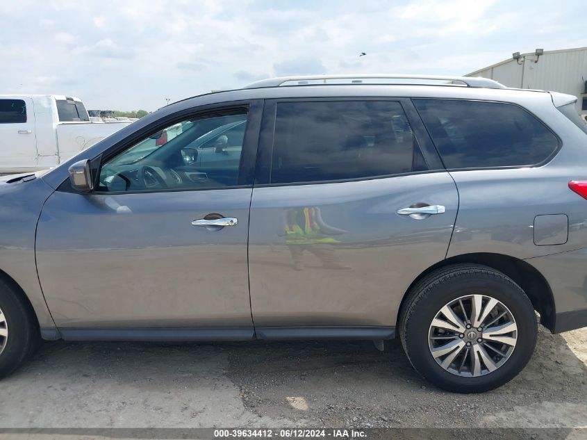 2020 Nissan Pathfinder Sv 2Wd VIN: 5N1DR2BN7LC599151 Lot: 39634412