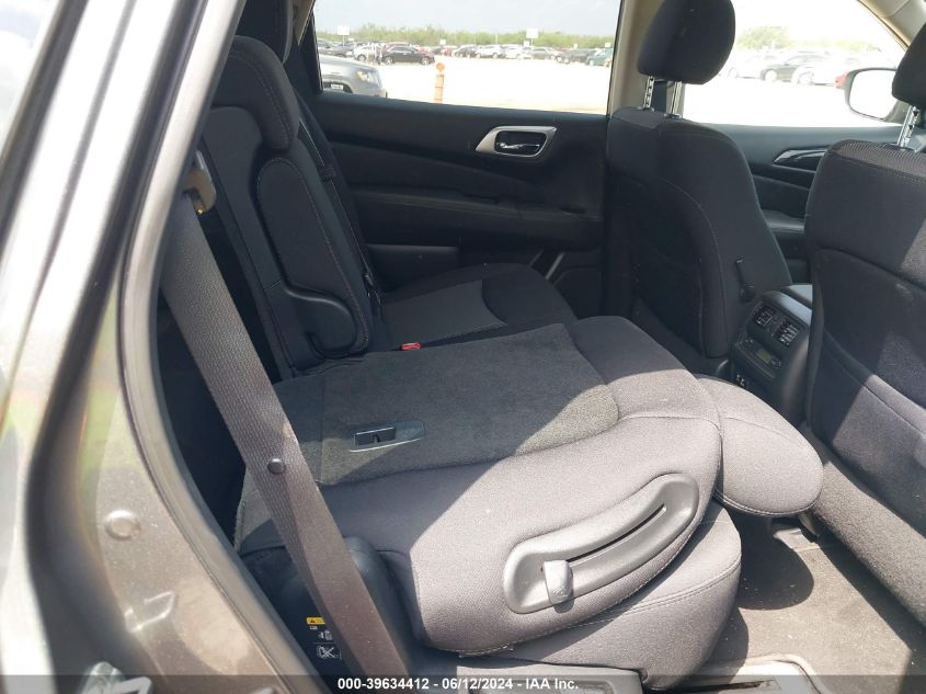 2020 Nissan Pathfinder Sv 2Wd VIN: 5N1DR2BN7LC599151 Lot: 39634412