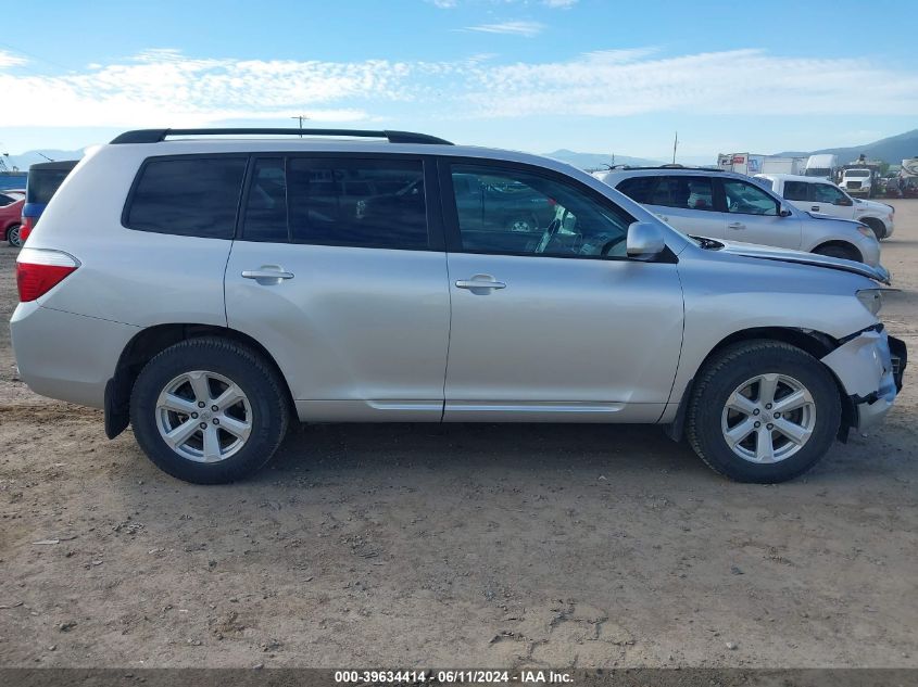 2010 Toyota Highlander Se V6 VIN: 5TDJK3EHXAS033679 Lot: 39634414