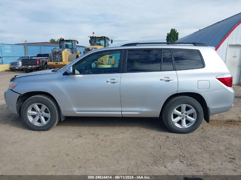 2010 Toyota Highlander Se V6 VIN: 5TDJK3EHXAS033679 Lot: 39634414