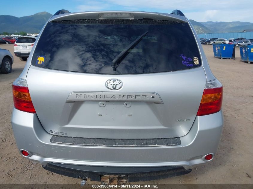 2010 Toyota Highlander Se V6 VIN: 5TDJK3EHXAS033679 Lot: 39634414