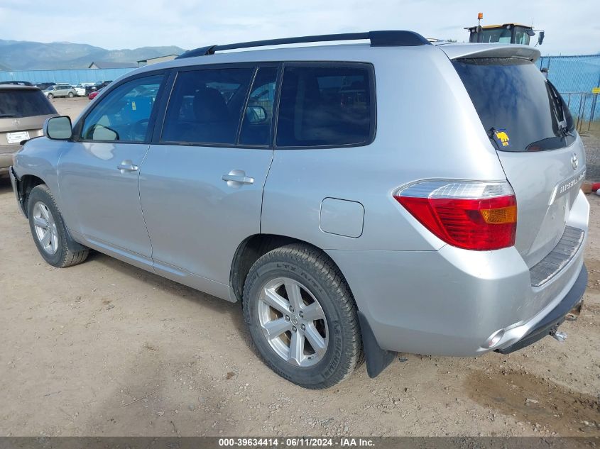 2010 Toyota Highlander Se V6 VIN: 5TDJK3EHXAS033679 Lot: 39634414