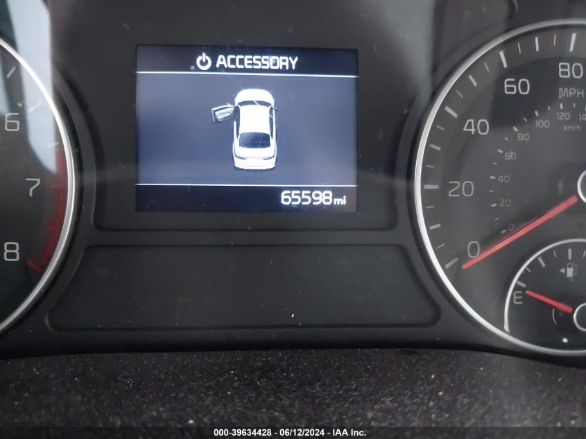 2019 Kia Optima Lx VIN: 5XXGT4L34KG336061 Lot: 39634428