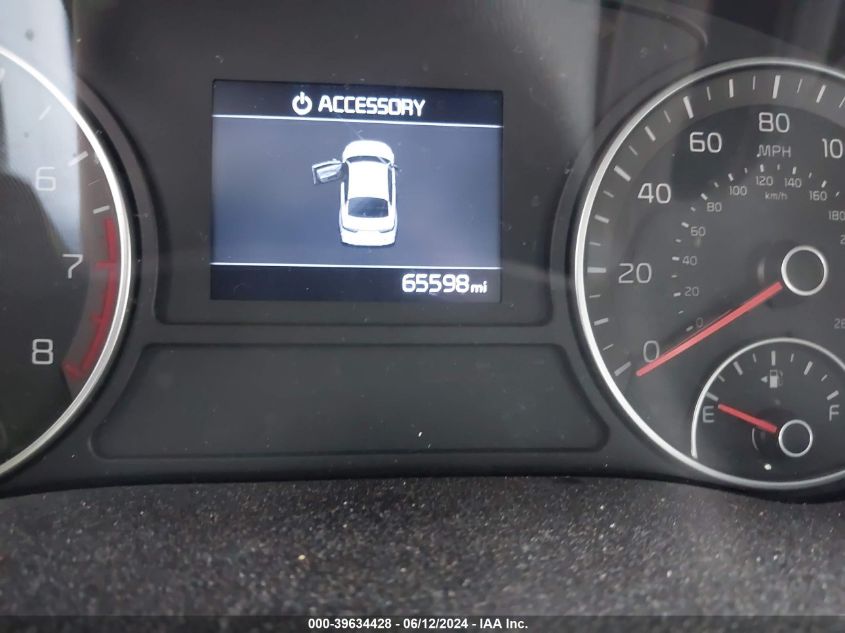 2019 Kia Optima Lx VIN: 5XXGT4L34KG336061 Lot: 39634428