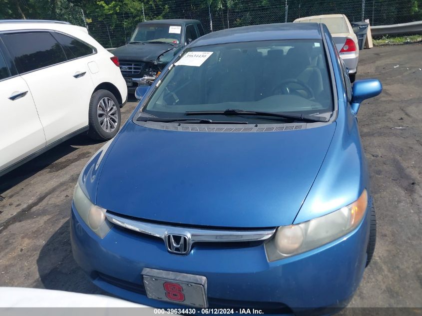 2008 Honda Civic Lx VIN: 1HGFA16528L100435 Lot: 39634430