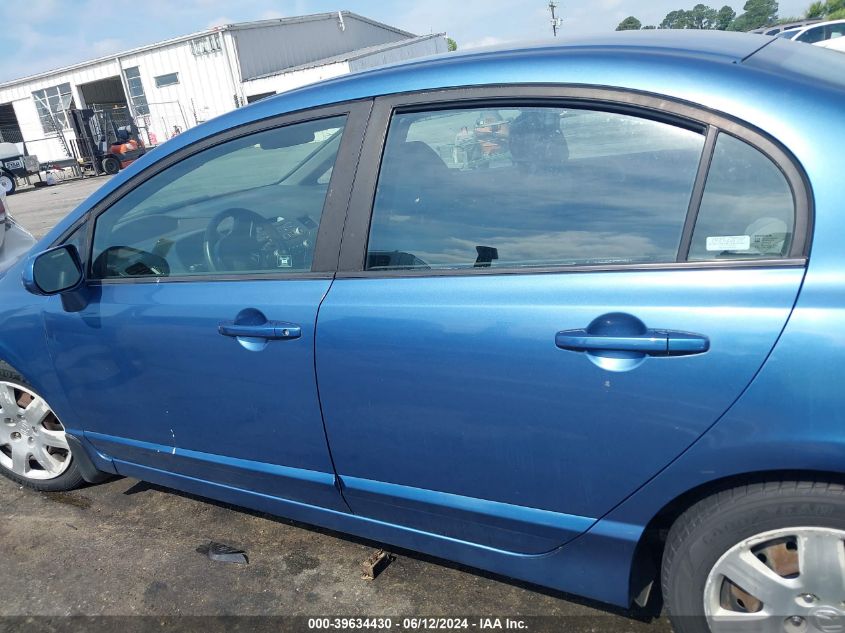 2008 Honda Civic Lx VIN: 1HGFA16528L100435 Lot: 39634430