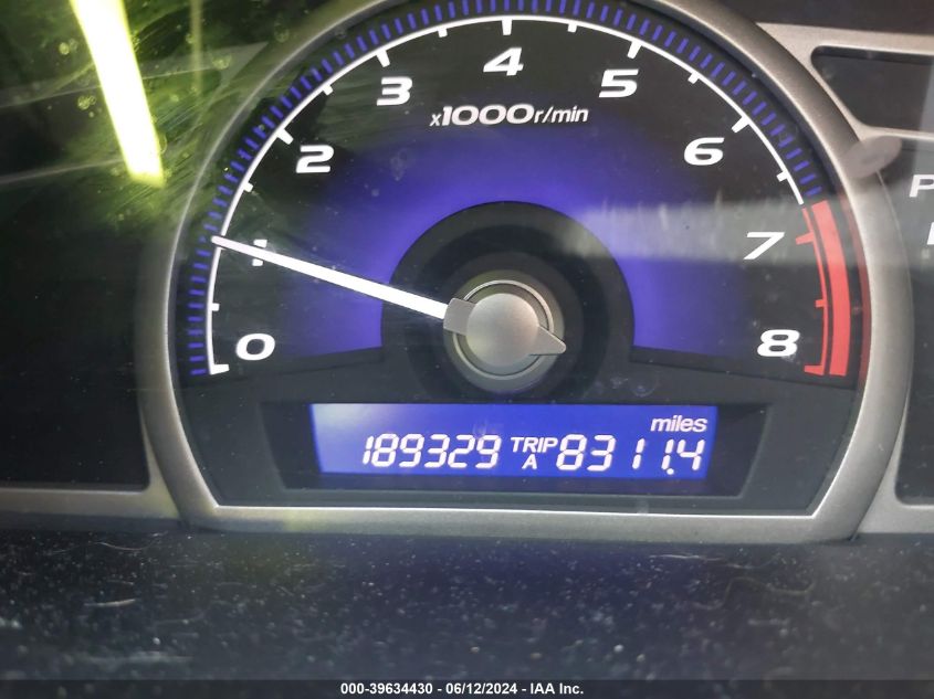 2008 Honda Civic Lx VIN: 1HGFA16528L100435 Lot: 39634430