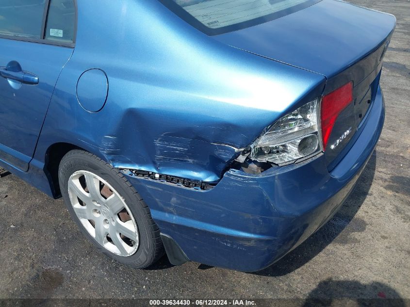 2008 Honda Civic Lx VIN: 1HGFA16528L100435 Lot: 39634430