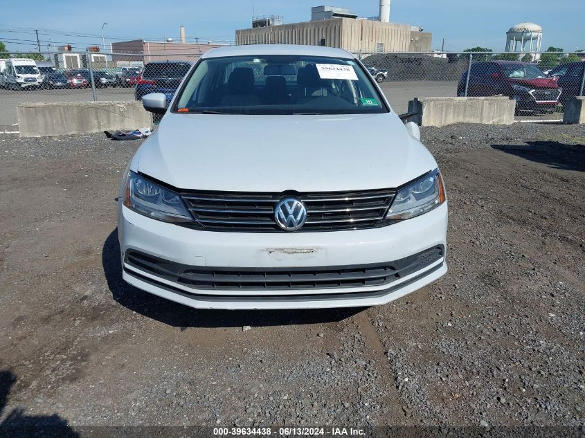 2017 Volkswagen Jetta 1.4T S VIN: 3VW2B7AJ1HM337740 Lot: 39634438