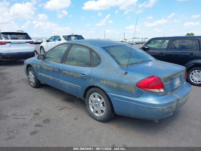 2007 Ford Taurus Se VIN: 1FAFP53U97A204789 Lot: 39634451