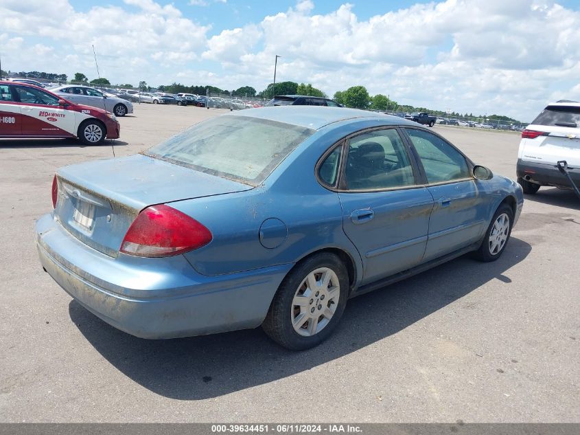 2007 Ford Taurus Se VIN: 1FAFP53U97A204789 Lot: 39634451