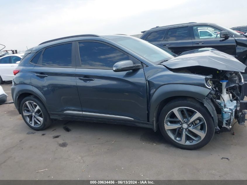 2018 Hyundai Kona Limited VIN: KM8K33A51JU087327 Lot: 39634456